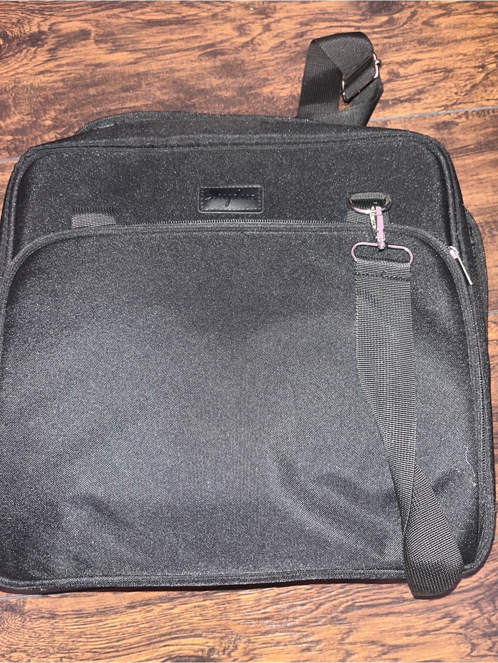 Black Men's Travel Sling Bag